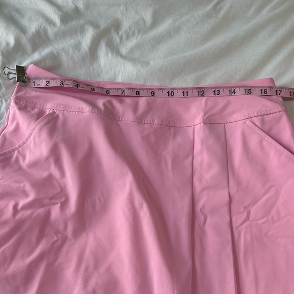 LILLY PULITZER UPF 50+ Luxletic Antibes Skort
size 12, conch shell pink, NWT - Picture 8 of 12